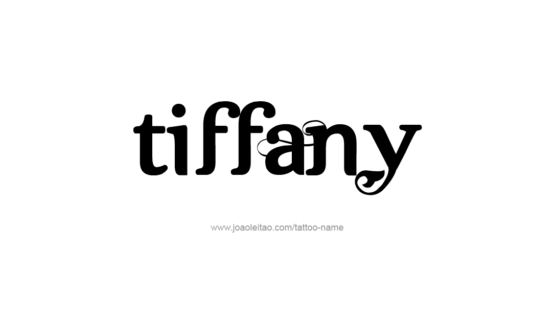 Tattoo Design Name Tiffany   