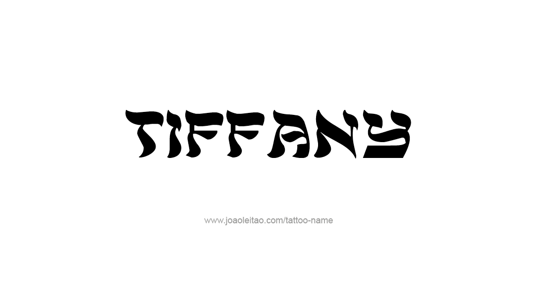 Tattoo Design Name Tiffany   