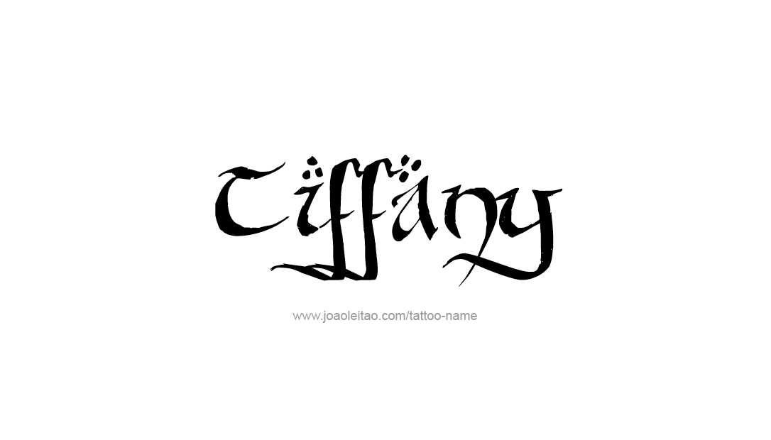 Tattoo Design Name Tiffany   