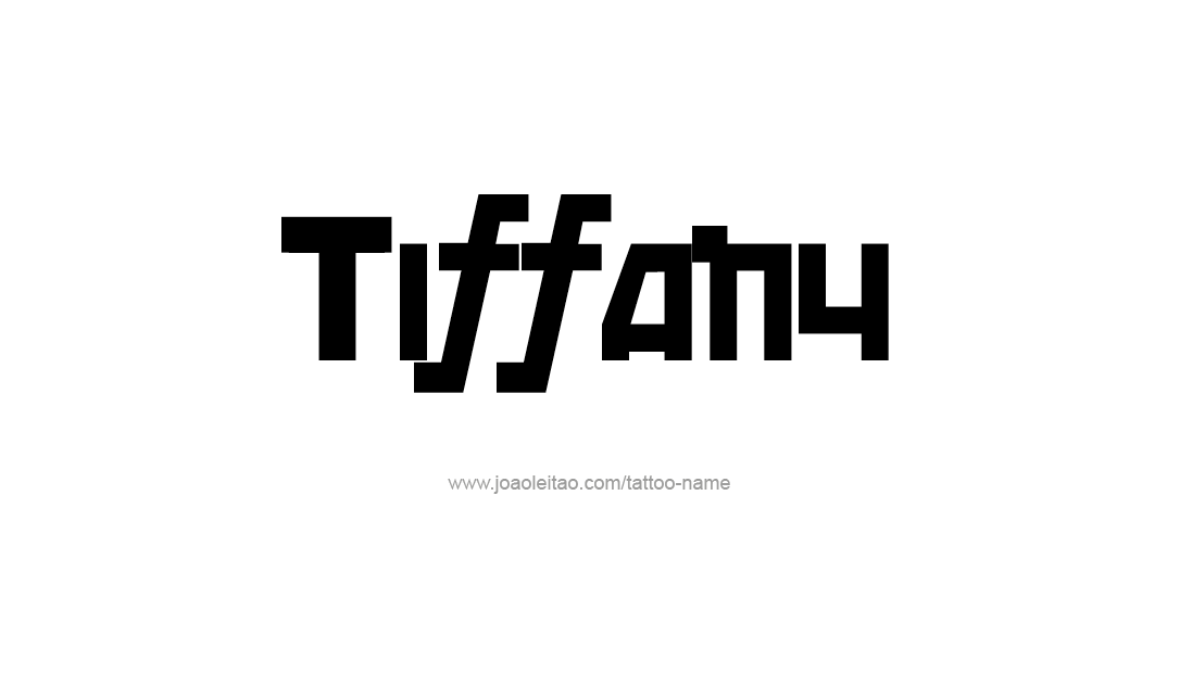 Tattoo Design Name Tiffany   