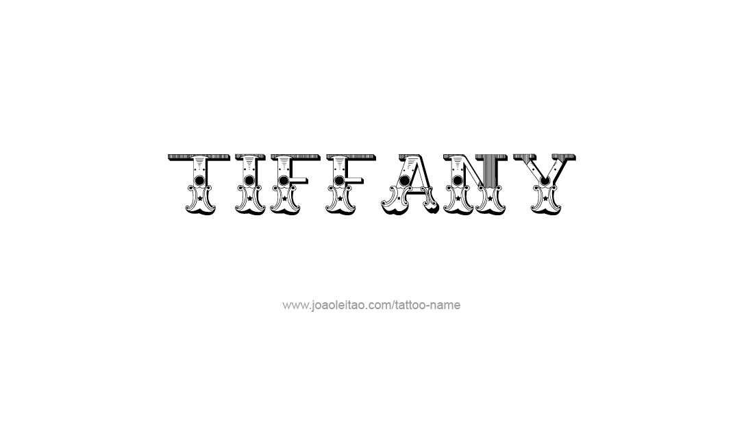 Tattoo Design Name Tiffany   