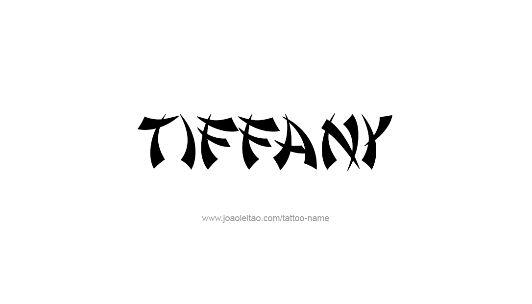 Tattoo Design Name Tiffany