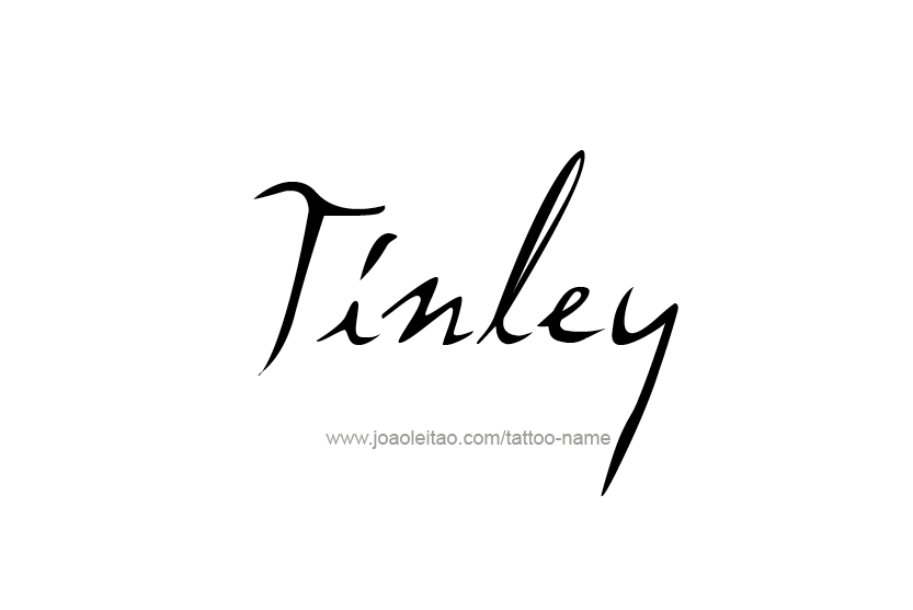 Tattoo Design Name Tinley   