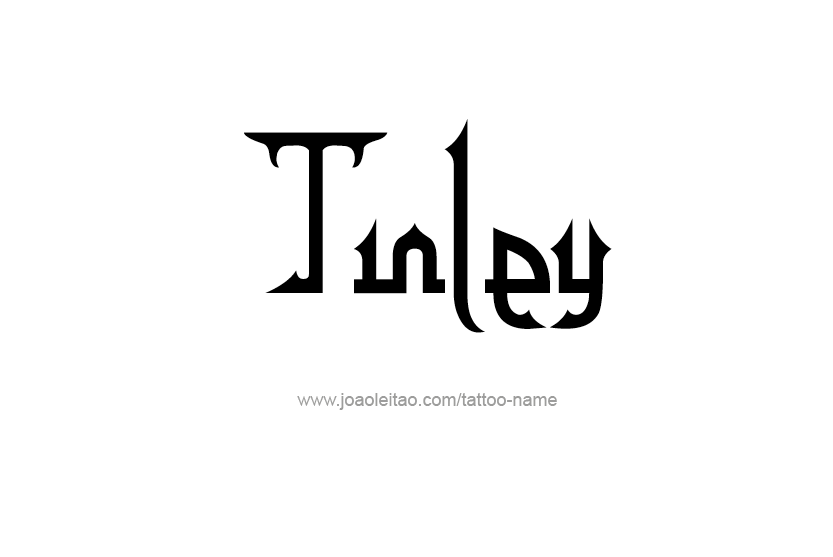 Tattoo Design Name Tinley   