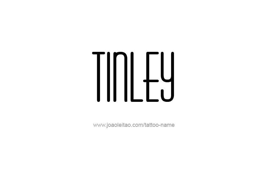 Tattoo Design Name Tinley   