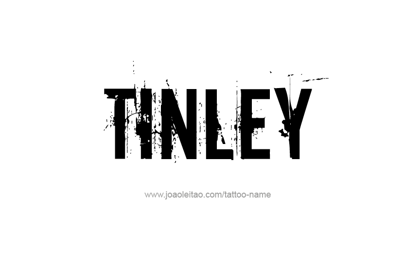 Tattoo Design Name Tinley   