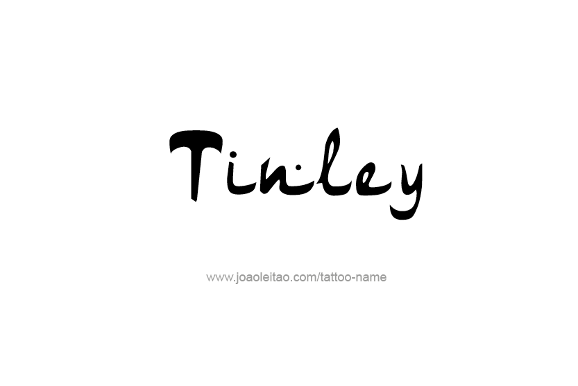 Tattoo Design Name Tinley   