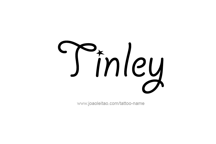 Tattoo Design Name Tinley   