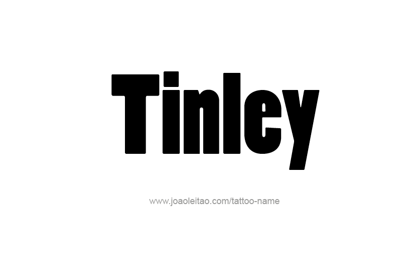 Tattoo Design Name Tinley   