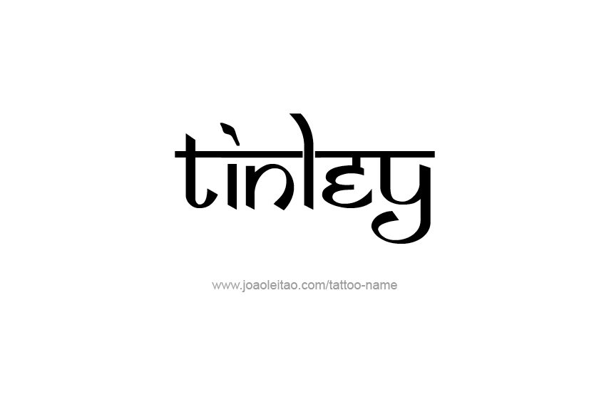 Tattoo Design Name Tinley   