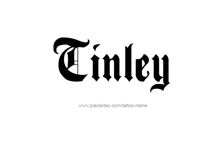 Tattoo Design Name Tinley   