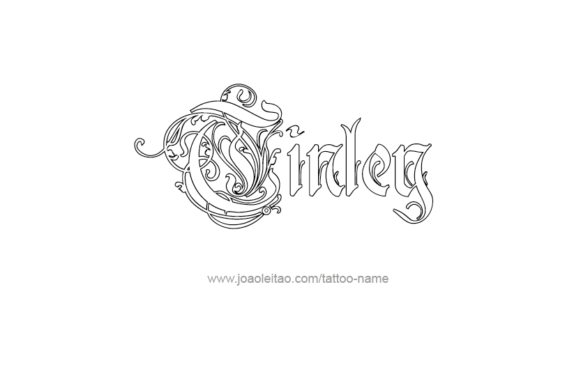 Tattoo Design Name Tinley   