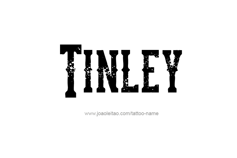 Tattoo Design Name Tinley   