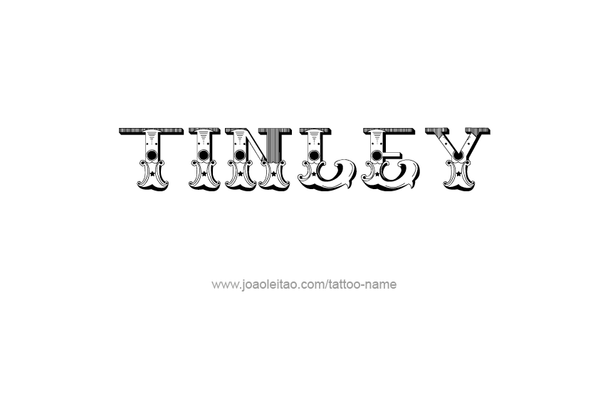 Tattoo Design Name Tinley   