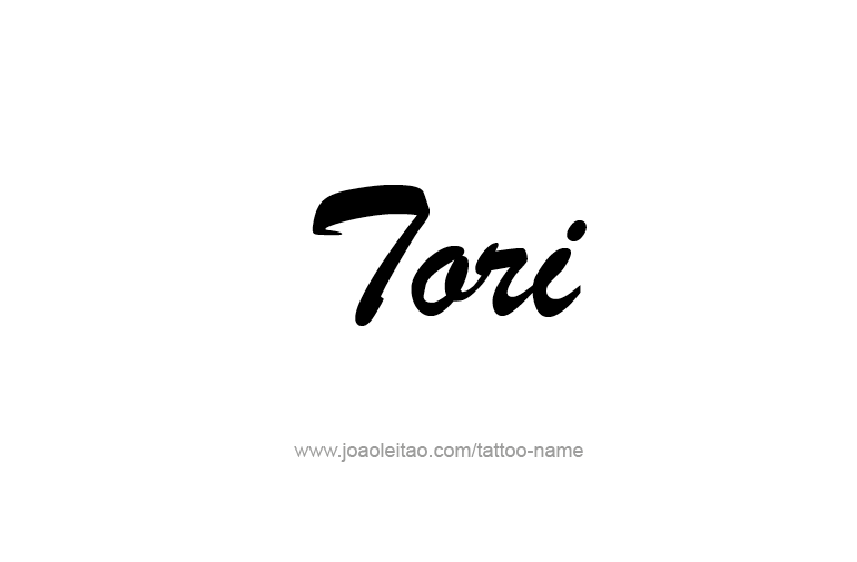 Tattoo Design Name Tori   