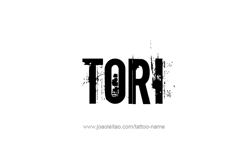 Tattoo Design Name Tori   