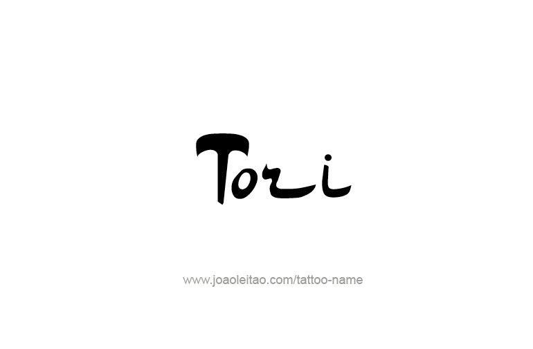 Tattoo Design Name Tori   