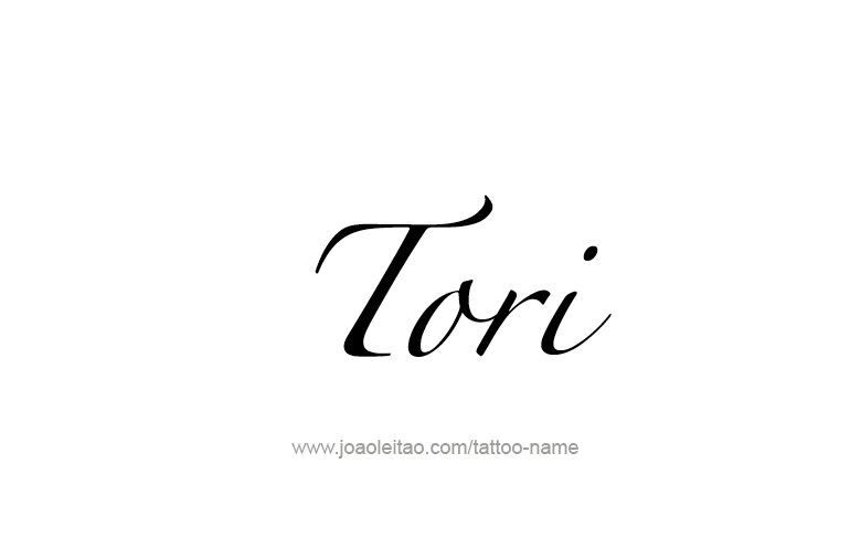 Tattoo Design Name Tori   