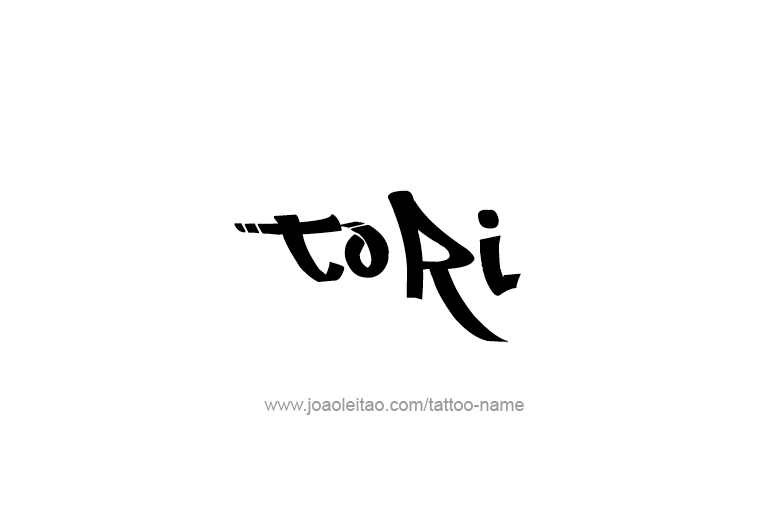 Tattoo Design Name Tori   