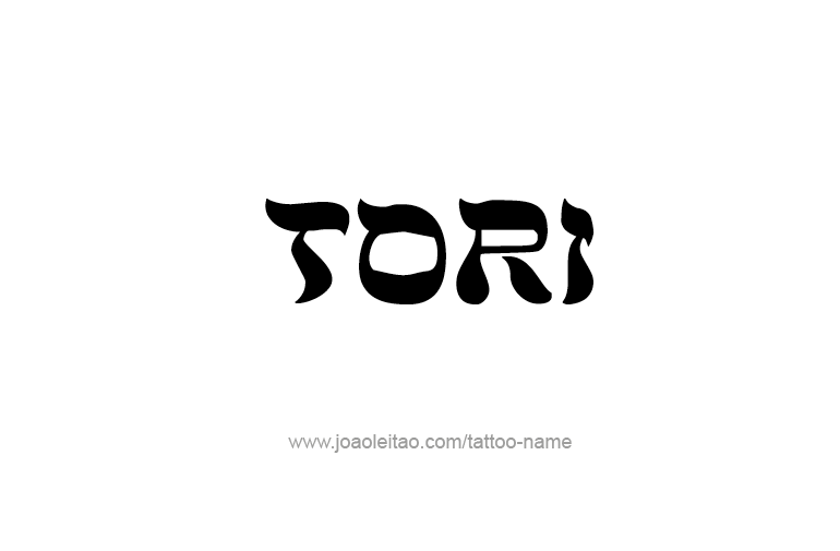 Tattoo Design Name Tori   