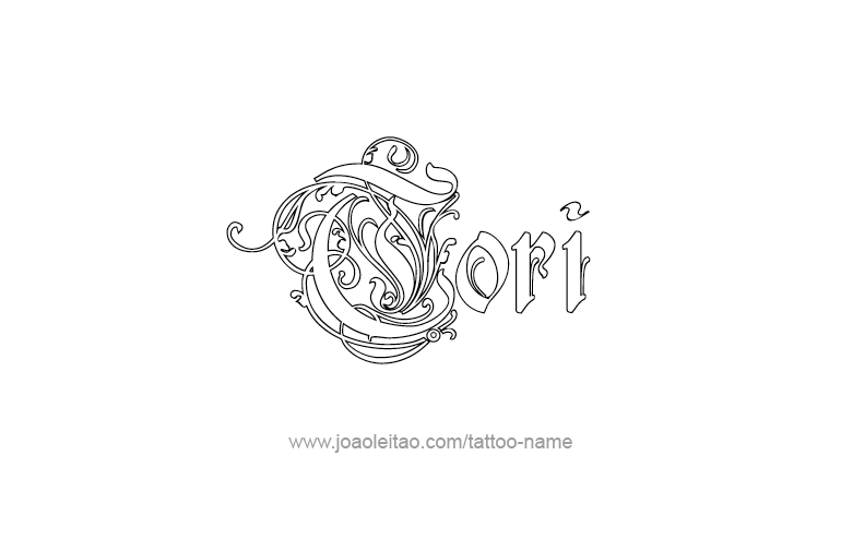 Tattoo Design Name Tori   