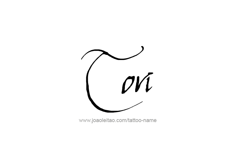 Tattoo Design Name Tori   