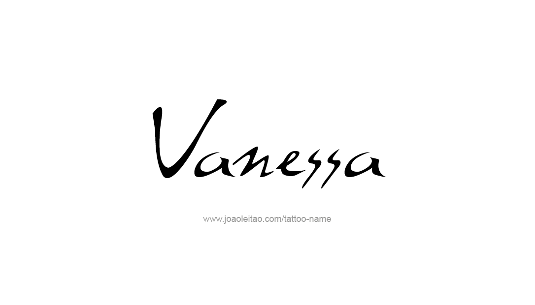 Tattoo Design Name Vanessa   