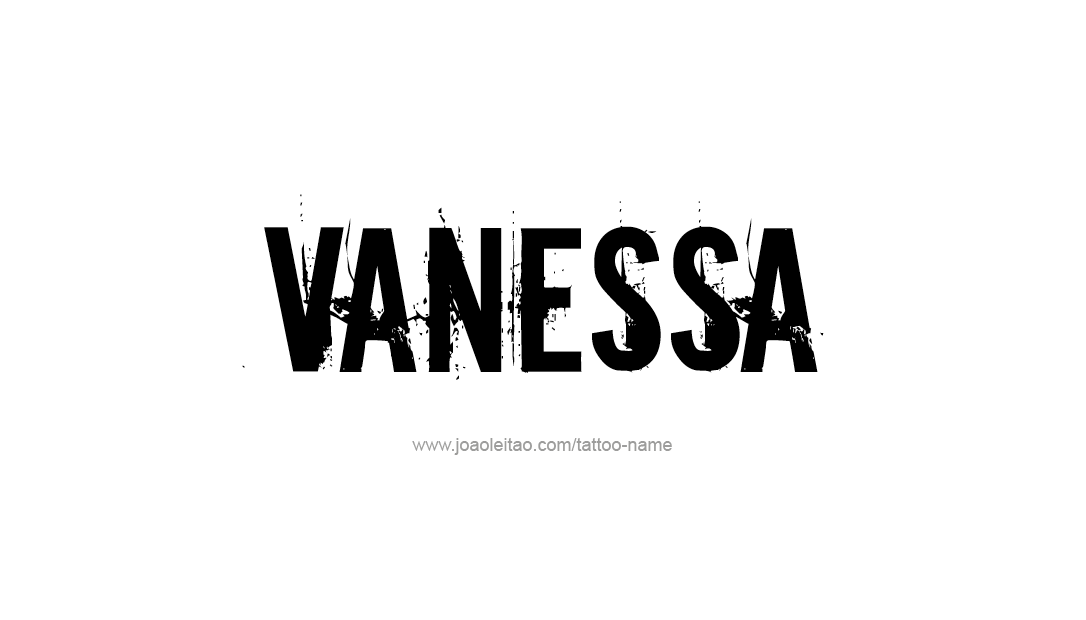 Tattoo Design Name Vanessa   