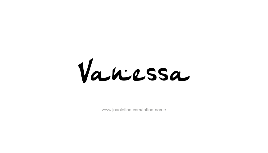 Tattoo Design Name Vanessa   