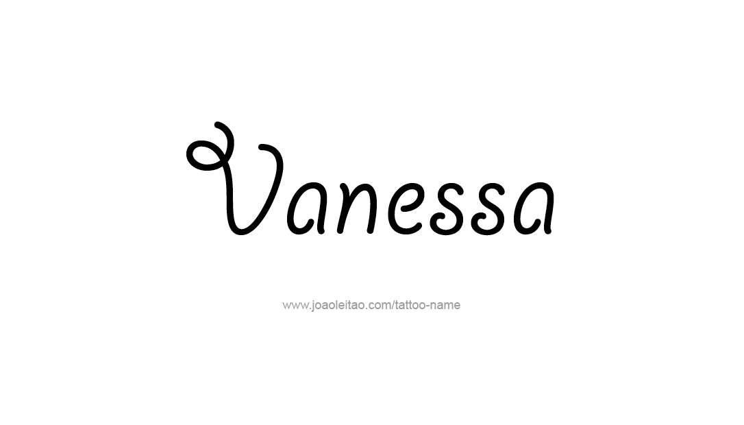 Tattoo Design Name Vanessa   