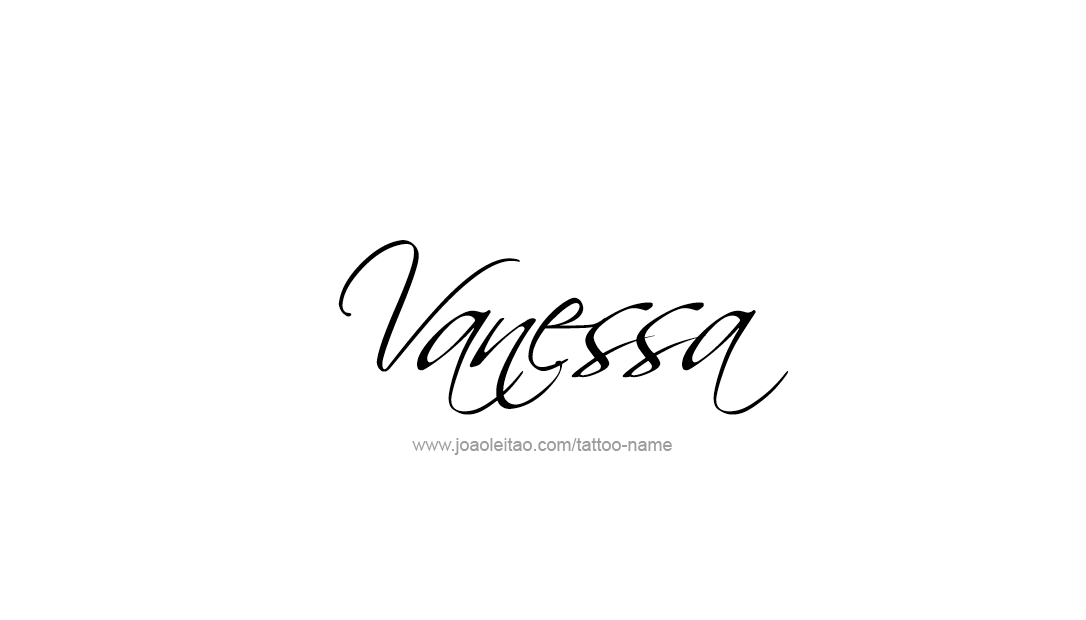 Tattoo Design Name Vanessa   