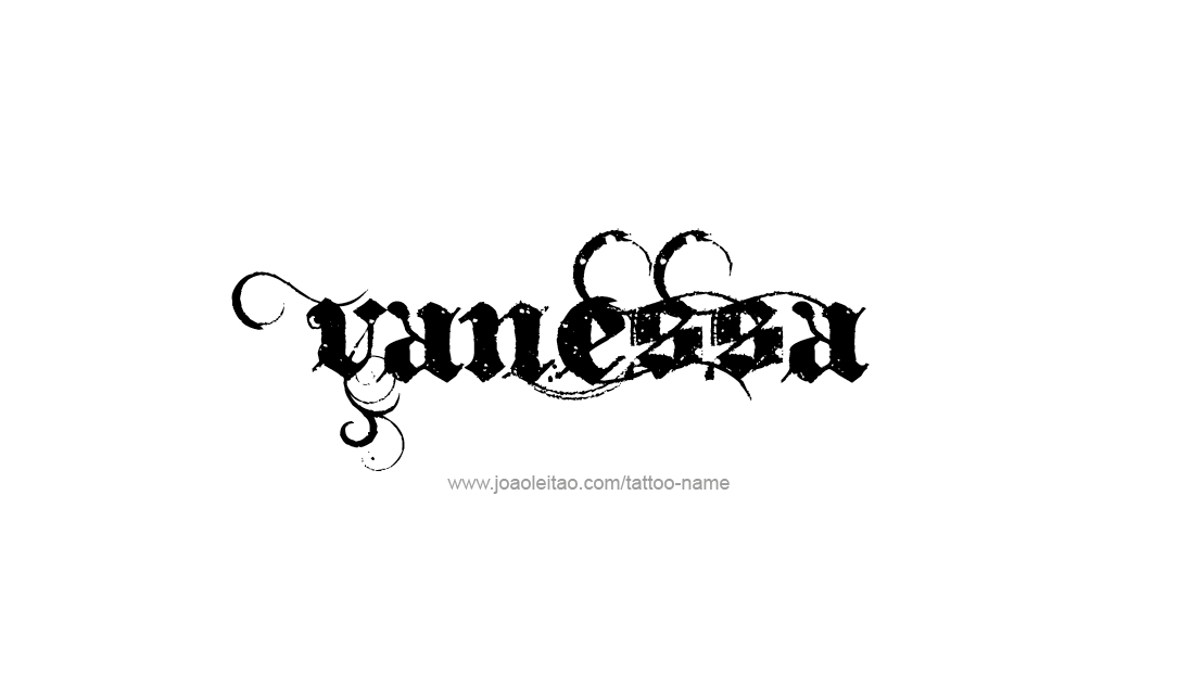 Tattoo Design Name Vanessa   