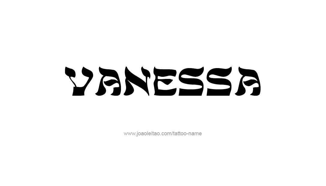 Tattoo Design Name Vanessa   