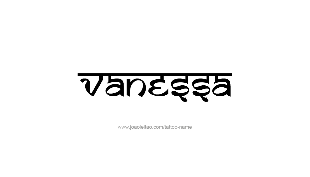 Tattoo Design Name Vanessa   