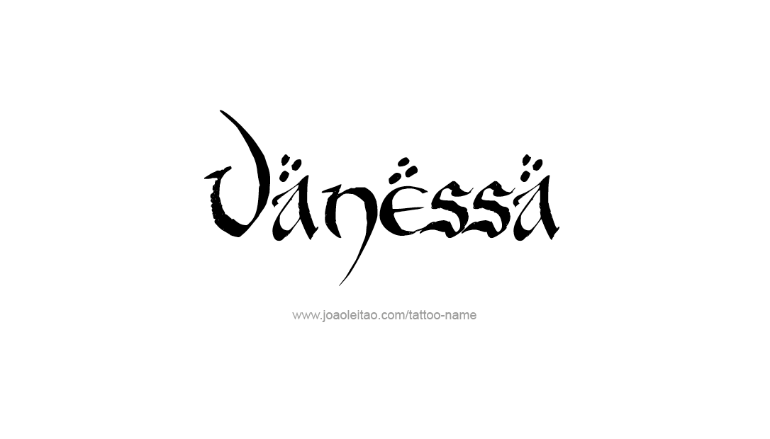 Tattoo Design Name Vanessa   