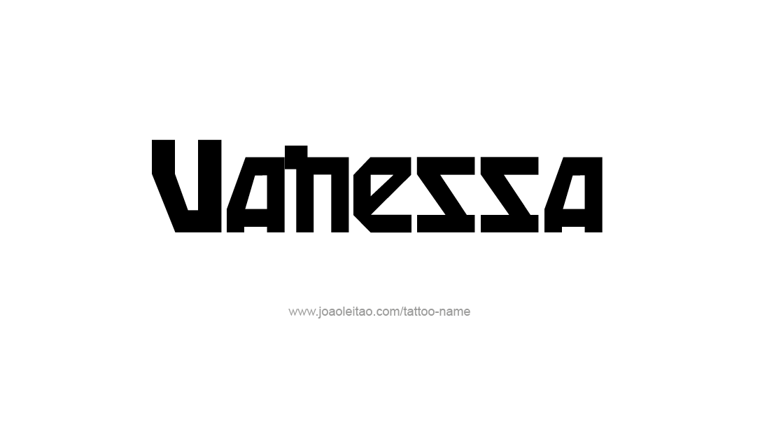 Tattoo Design Name Vanessa   