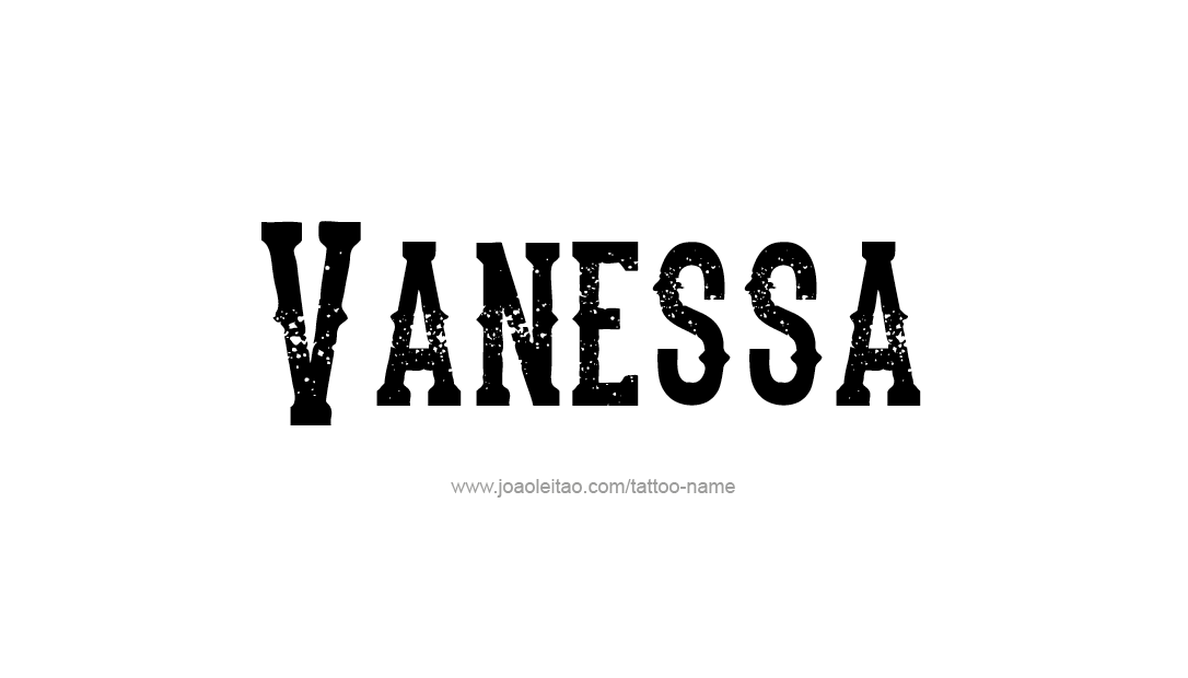 Tattoo Design Name Vanessa   