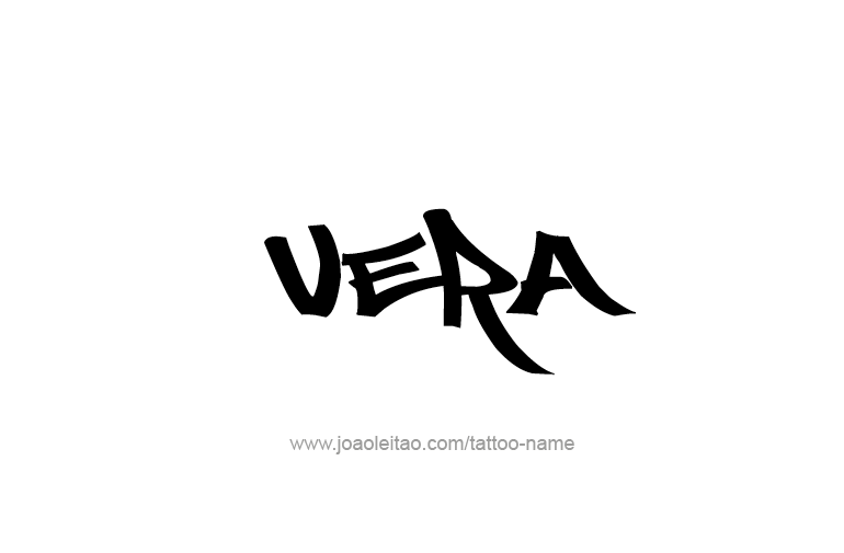 Tattoo Design Name Vera   