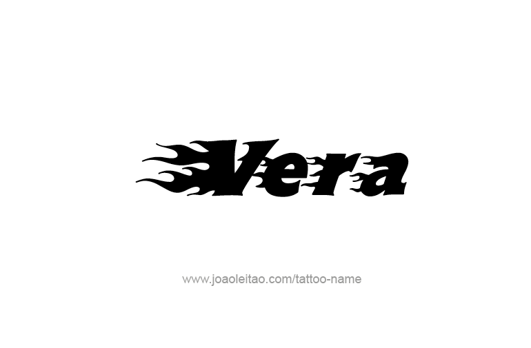 Tattoo Design Name Vera   