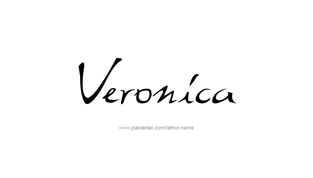 Tattoo Design Name Veronica   