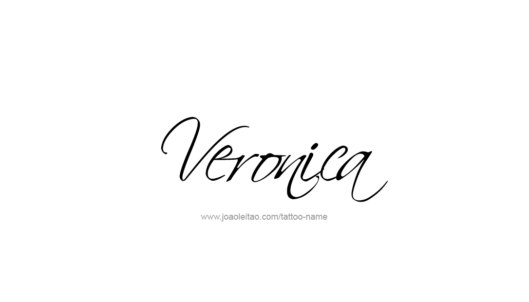 Tattoo Design Name Veronica   