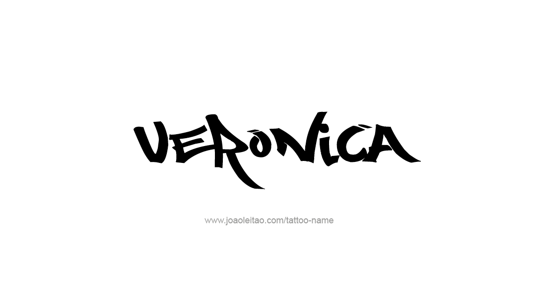 Tattoo Design Name Veronica   