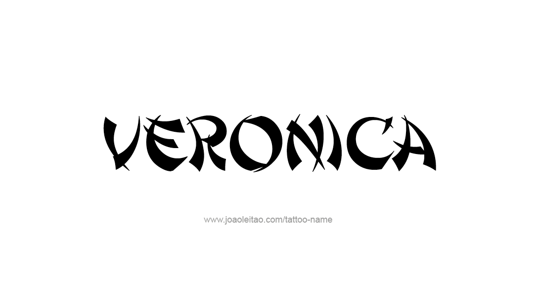 Tattoo Design Name Veronica