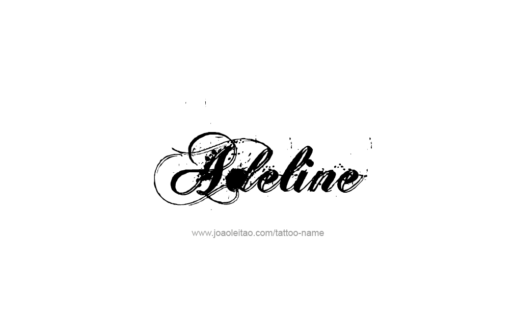 Tattoo Design  Name Adeline   