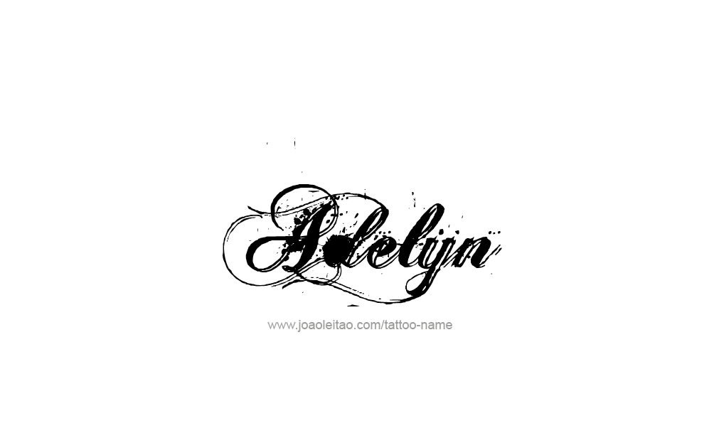 Tattoo Design  Name Adelyn   