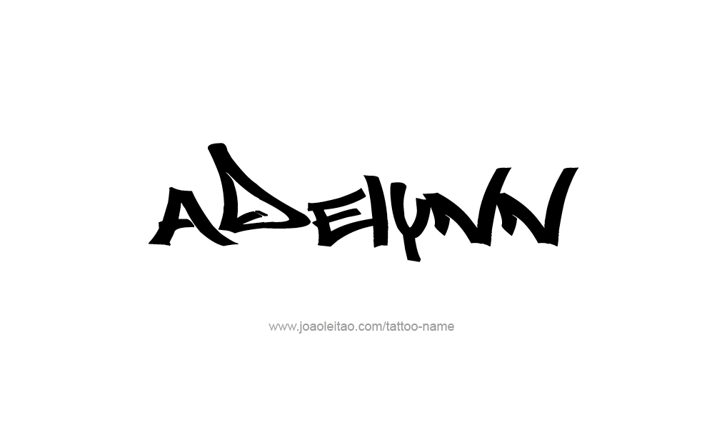 Tattoo Design  Name adelynn   