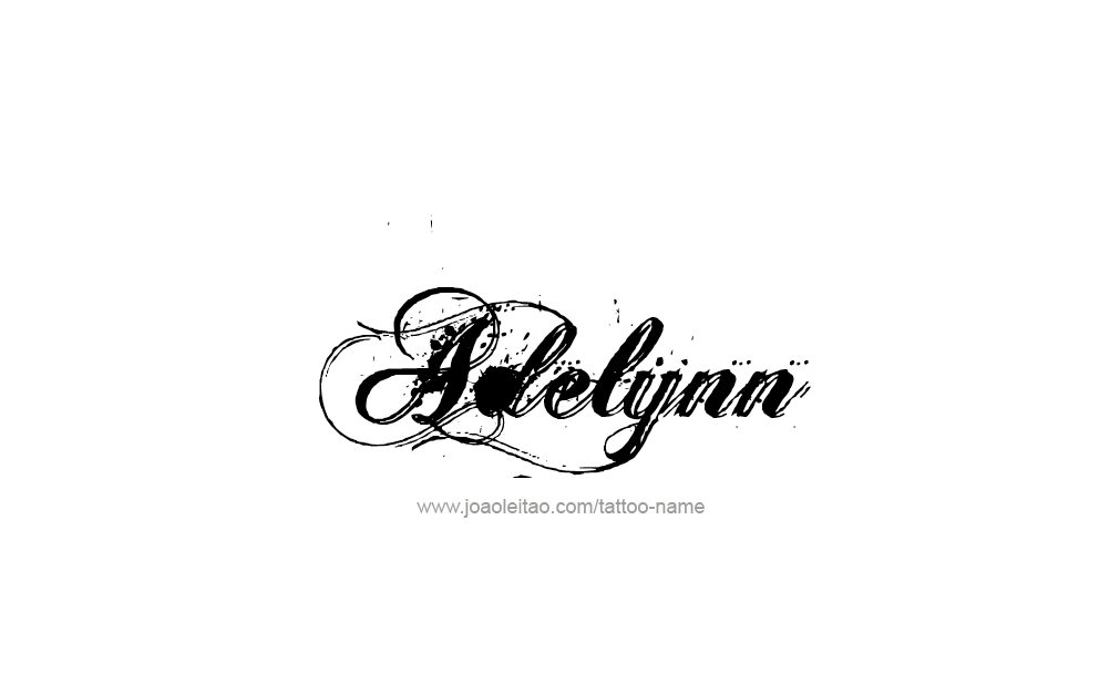 Tattoo Design  Name adelynn   