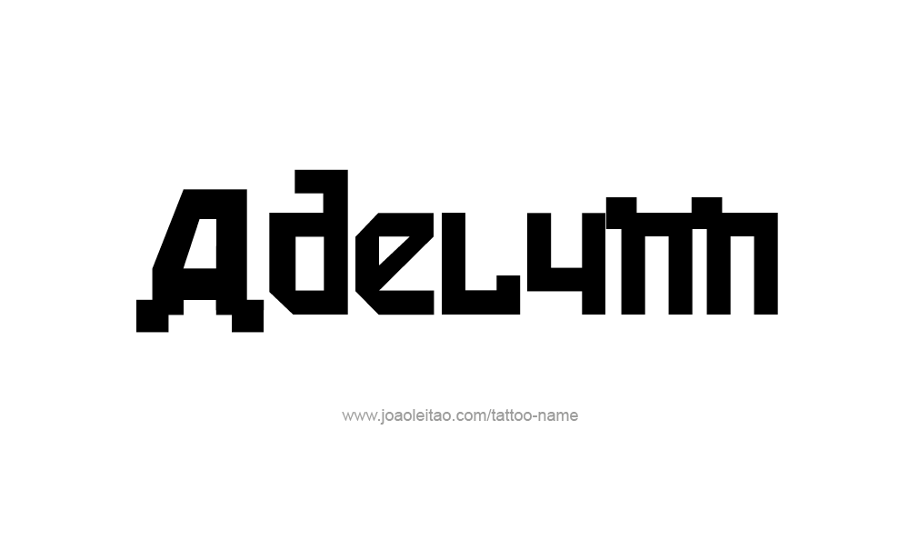 Tattoo Design  Name adelynn   