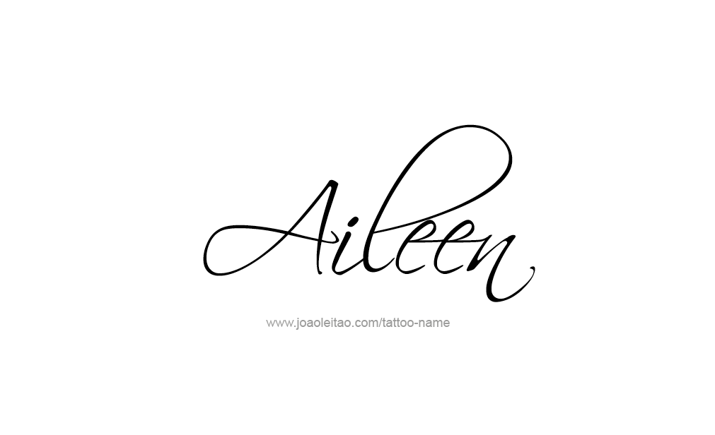 Tattoo Design  Name Aileen   