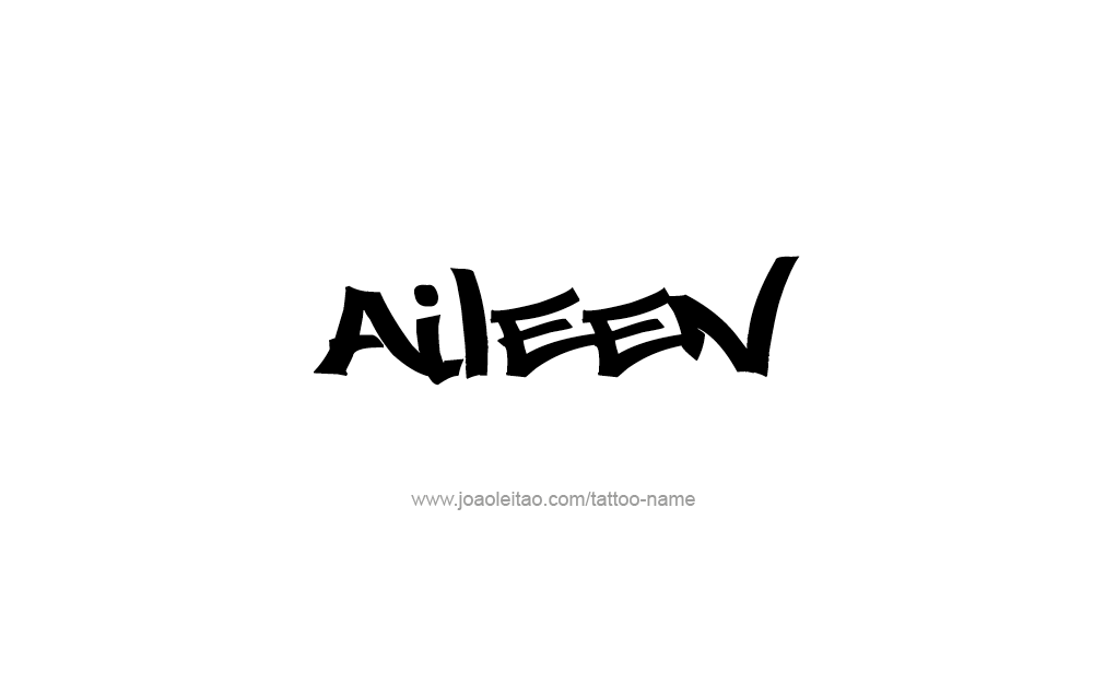 Tattoo Design  Name Aileen   